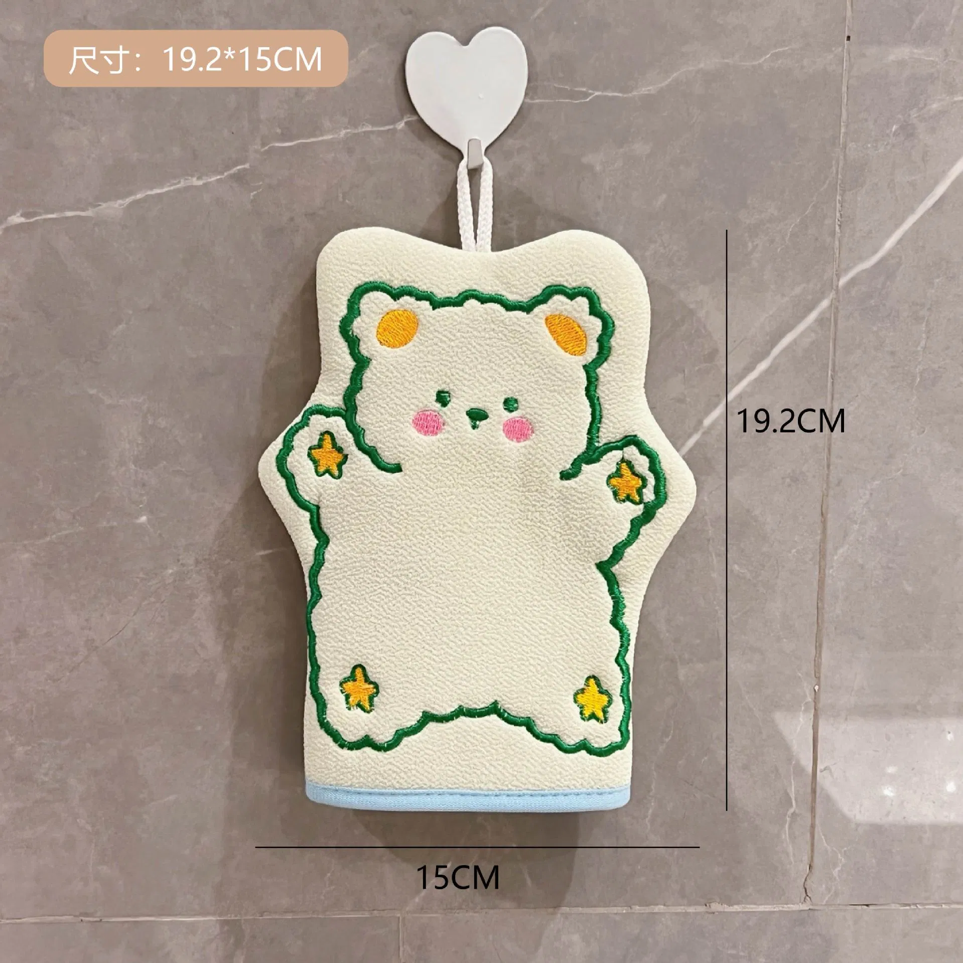 Sweet Creative Scrub Bath Towel Strong Household Bathing Rubbing Mud Gloves