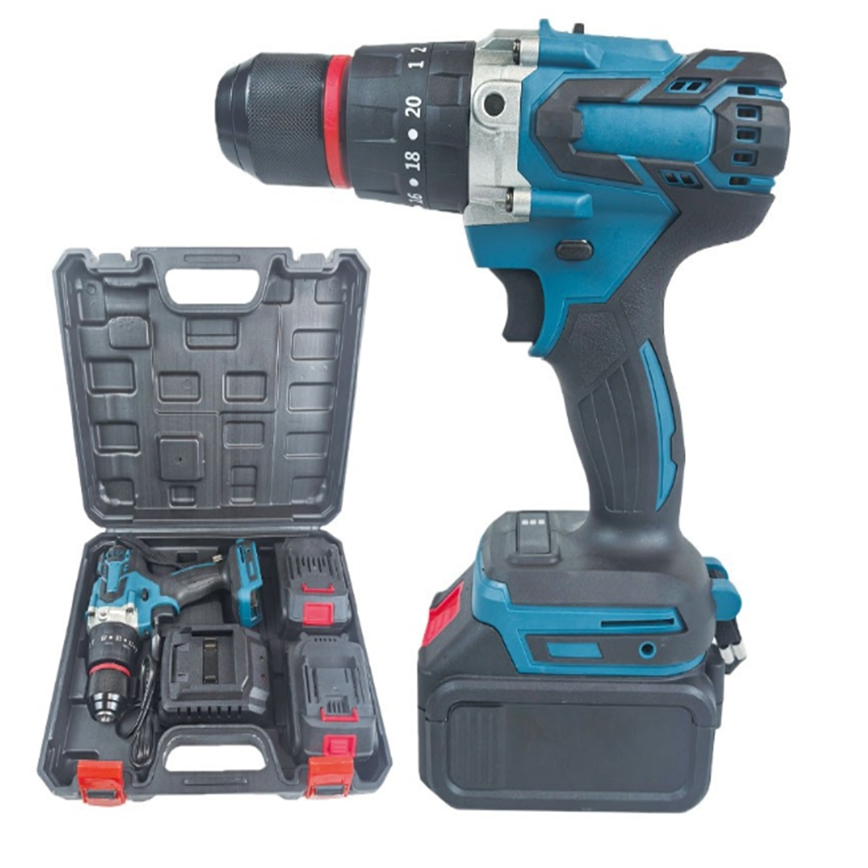 Беспроводной аккумуляторный шуруповерт-дрель ударный