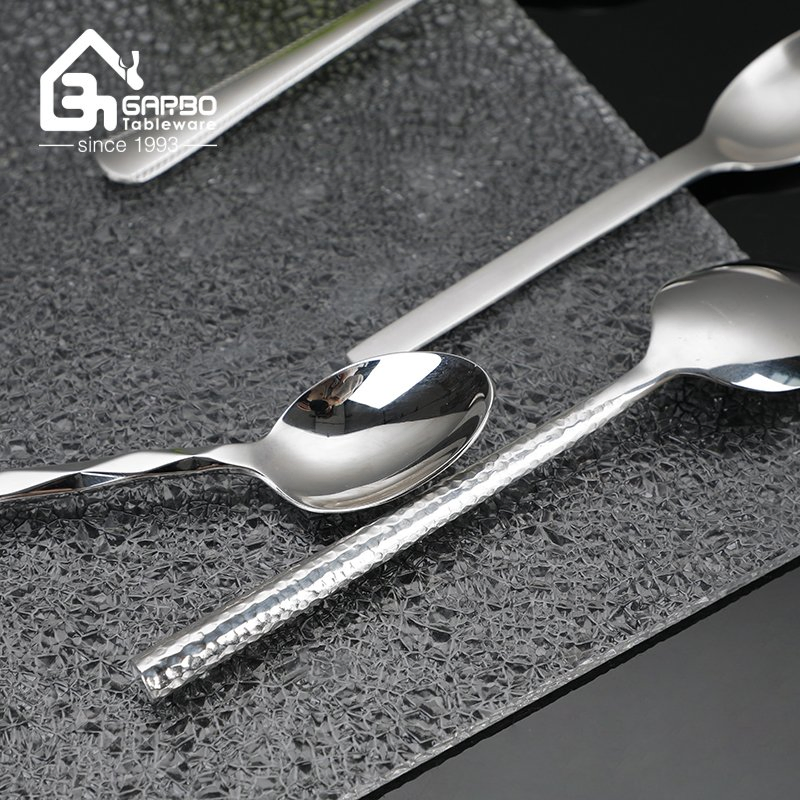 304 Stainless Steel Tea Coffee Spoon Food Soup Spoons Kitchenware Utensil Flatware Cutlery Set for Home