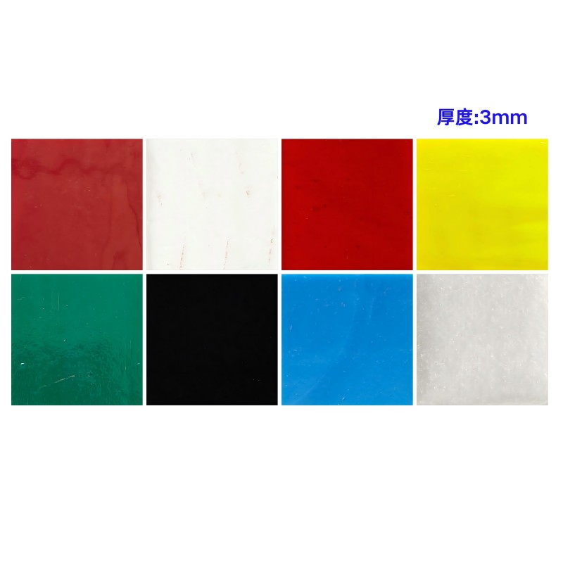Coe90 8-Color Glass Fusing Kit Multi-Color Assortment