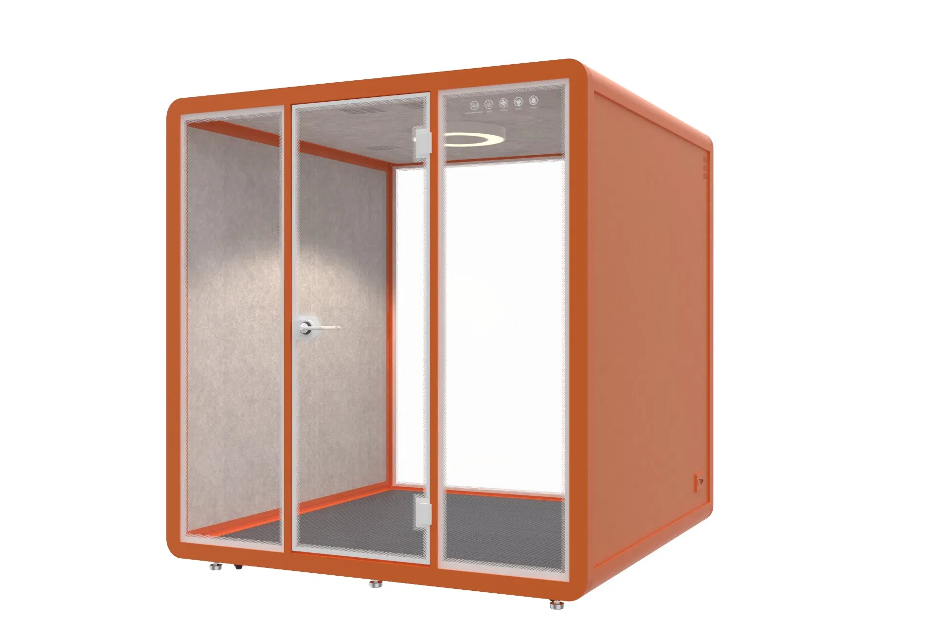 Silence Soundproof Office Pod with High Density Acoustic Panels and Sealed Sound Insulation Structure