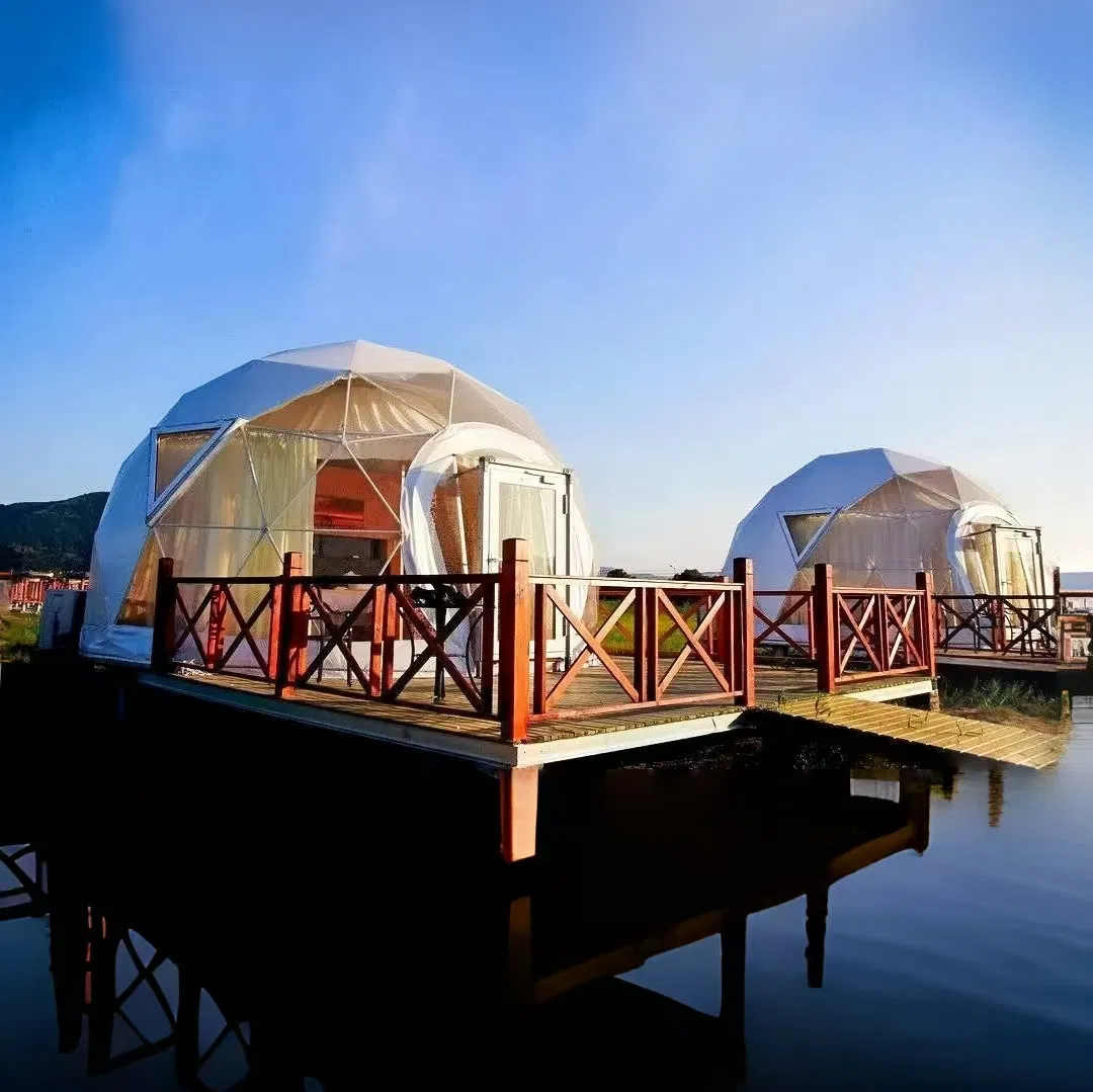 High Quality Starry Sky Cabin Tiny House Prefab Home Dome Polycarbonate Transparent