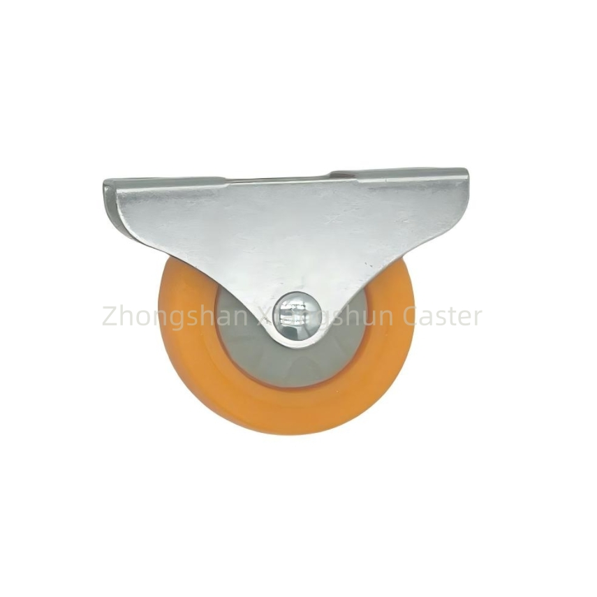 Factory Top Plate Fixed Caster Wheels for Trundle Bed Cabinet Drawer