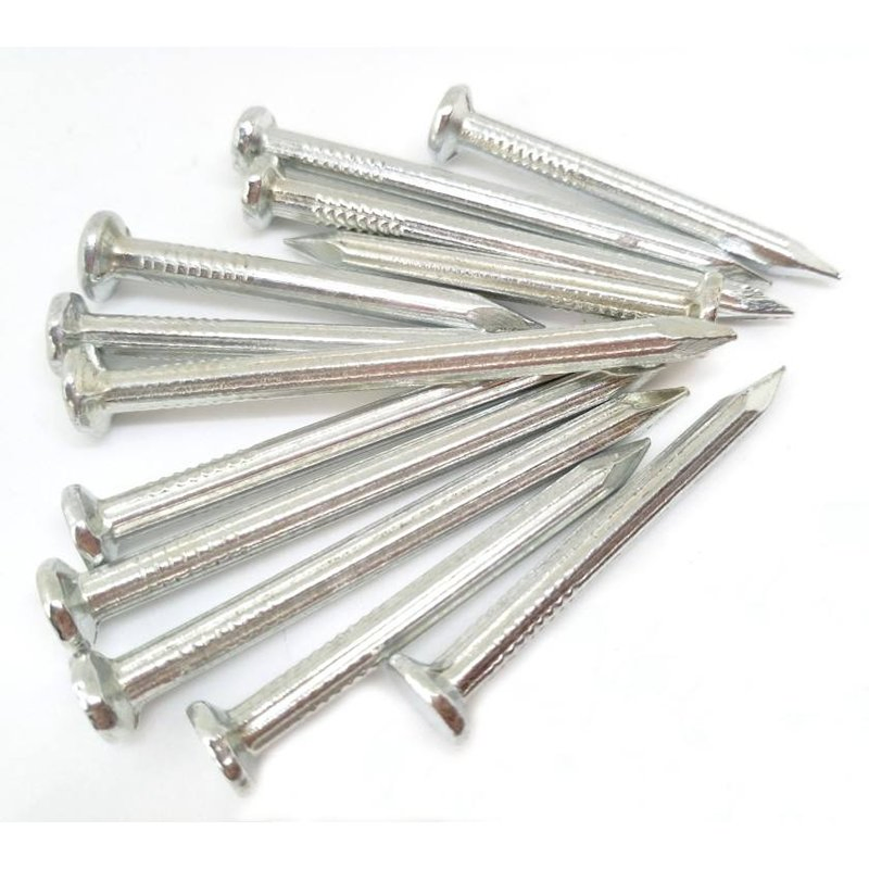 Polished Metal Steel Wire Nail for Cabinetry and Interior Carpentry