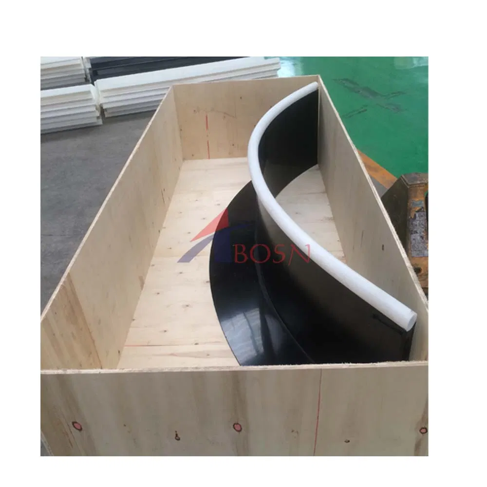 40X20m Black Round Handrail Iff PP Football Soccer Barrier Floorball Rink with Logo