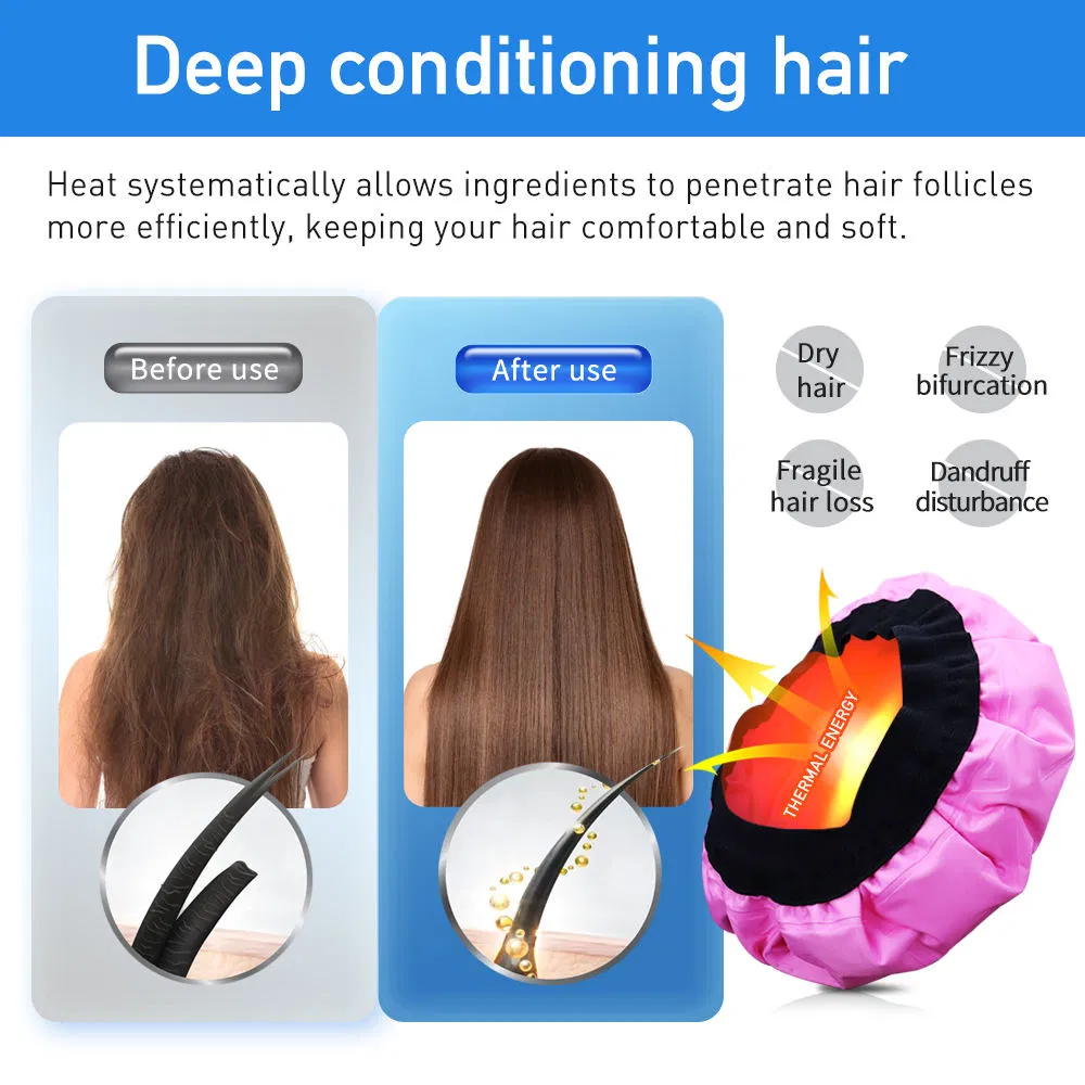 Natural Deep Conditioning Heat Gel Hat