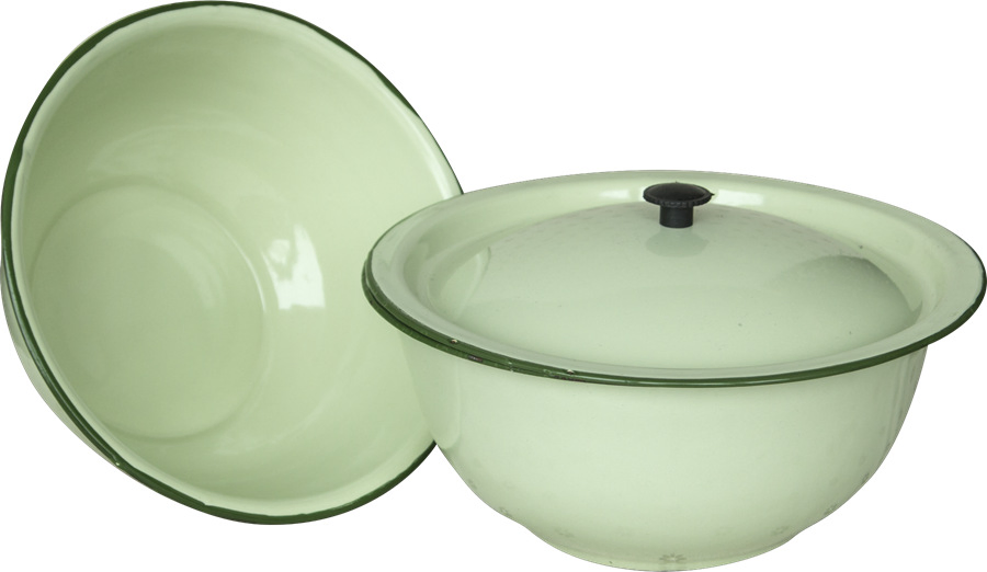 Enamel Bowl/Cash Bowl /Mixing Bowl/Salad Bowl with Cover