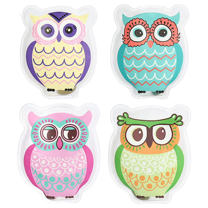 Promotional Magic Click Reusable Cartoon Shape Gel Hand Warmer Pocket Instant Snap Heat Pack for Winter