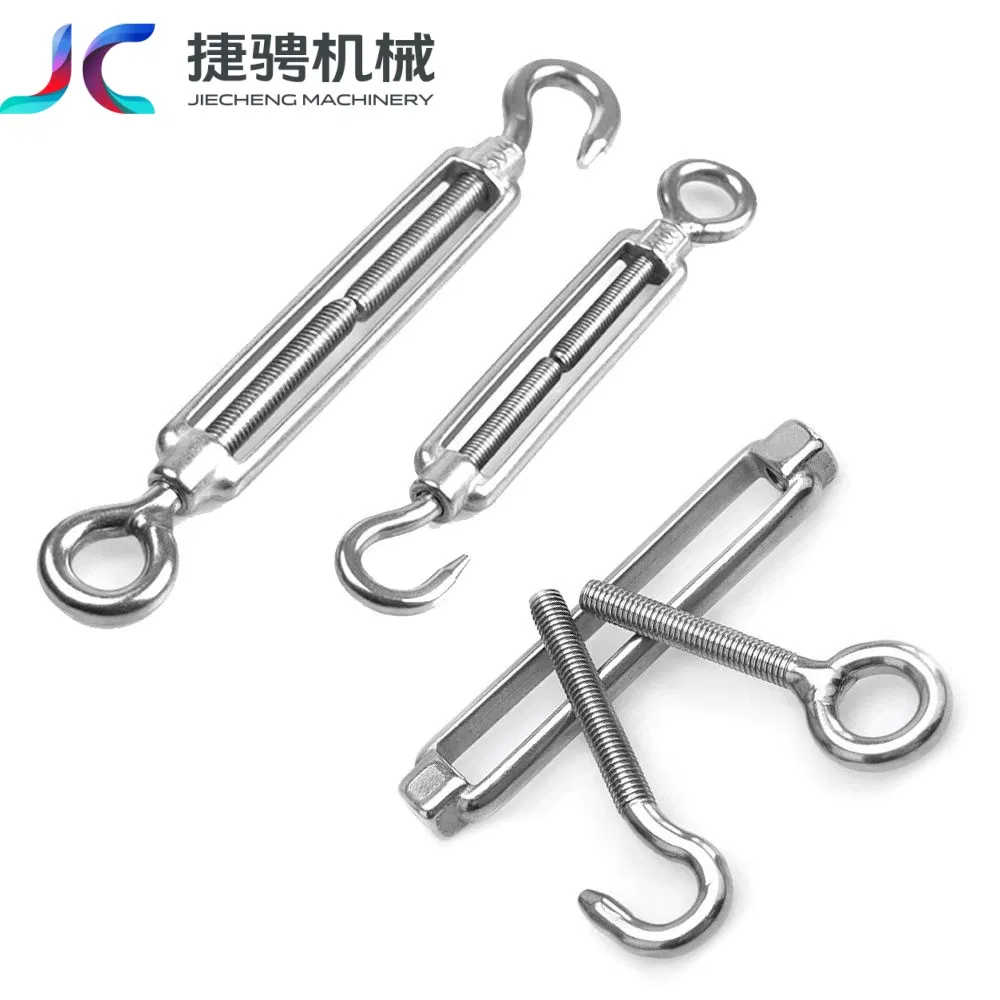 Heavy-Duty Customizable Jaw and Jaw Turnbuckle for Rigging