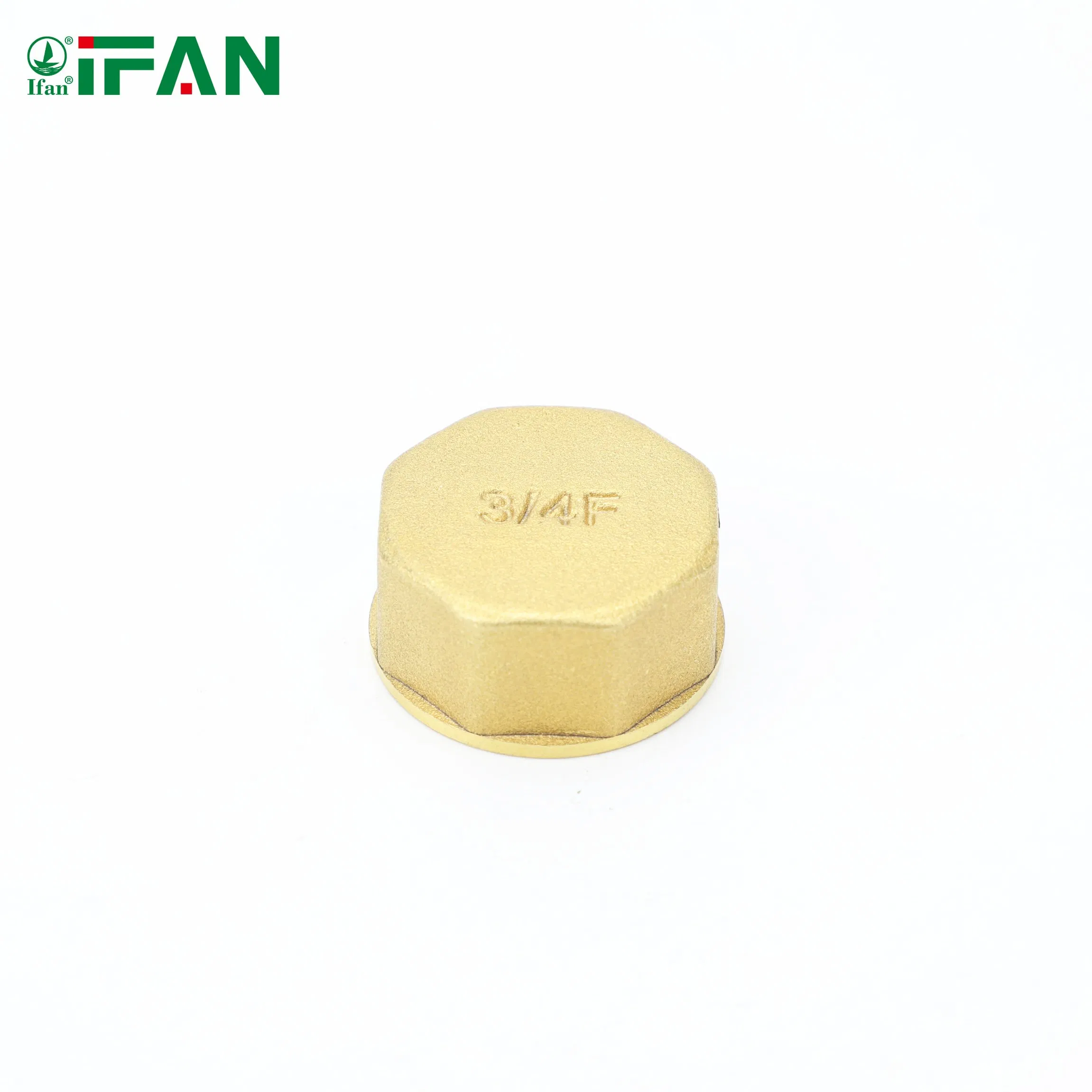Ifan Forged Brass Pipe Fittings End Cap Brass Fittings Plumbing