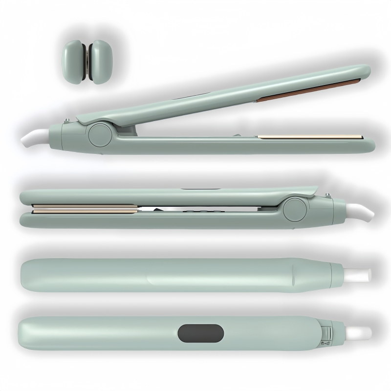 Home Curling Iron, Professional Salon Grade Floating Splint Curl Straightener