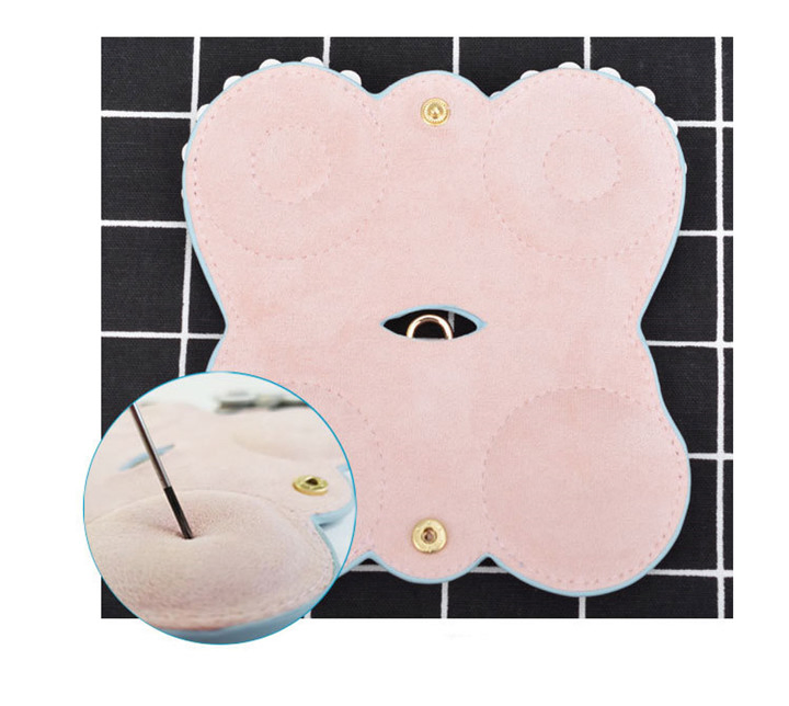 Ea077 Ornament Cute Travel Sun Glasses Bag Holder Cartoon Handmade Eyeglasses Wholesale Luxury PU Leather Sunglasses Case Custom Logo