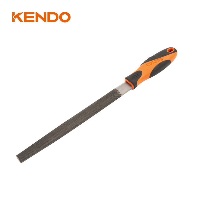 Kendo Half Round Steel File to Work in High-Alloy Tool Steels, for The Sharpening of Heavy Implements