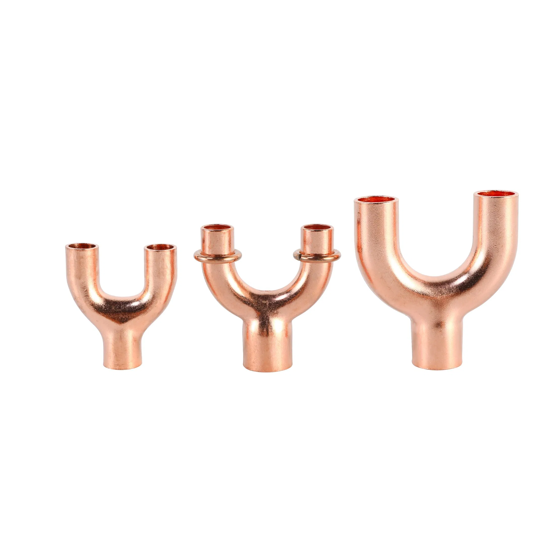 Preferred Brand Low Maintenance Cost U Y T Type Copper Fitting for Air Conditioning Systems