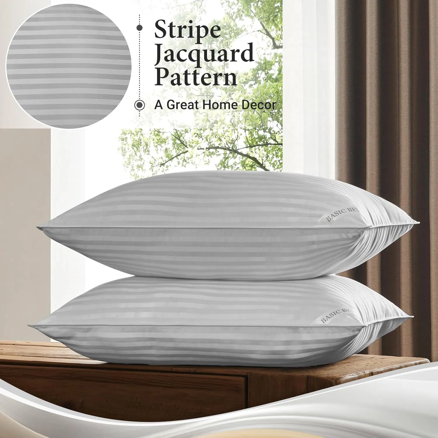 Подушка альтернатива пуху Ultra Smooth, 100% полиэстер