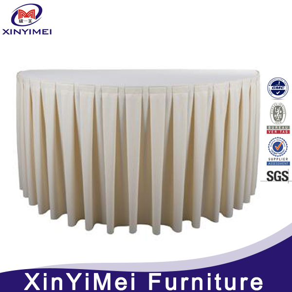 Cheap Different Decorative Banquet Table Skirt