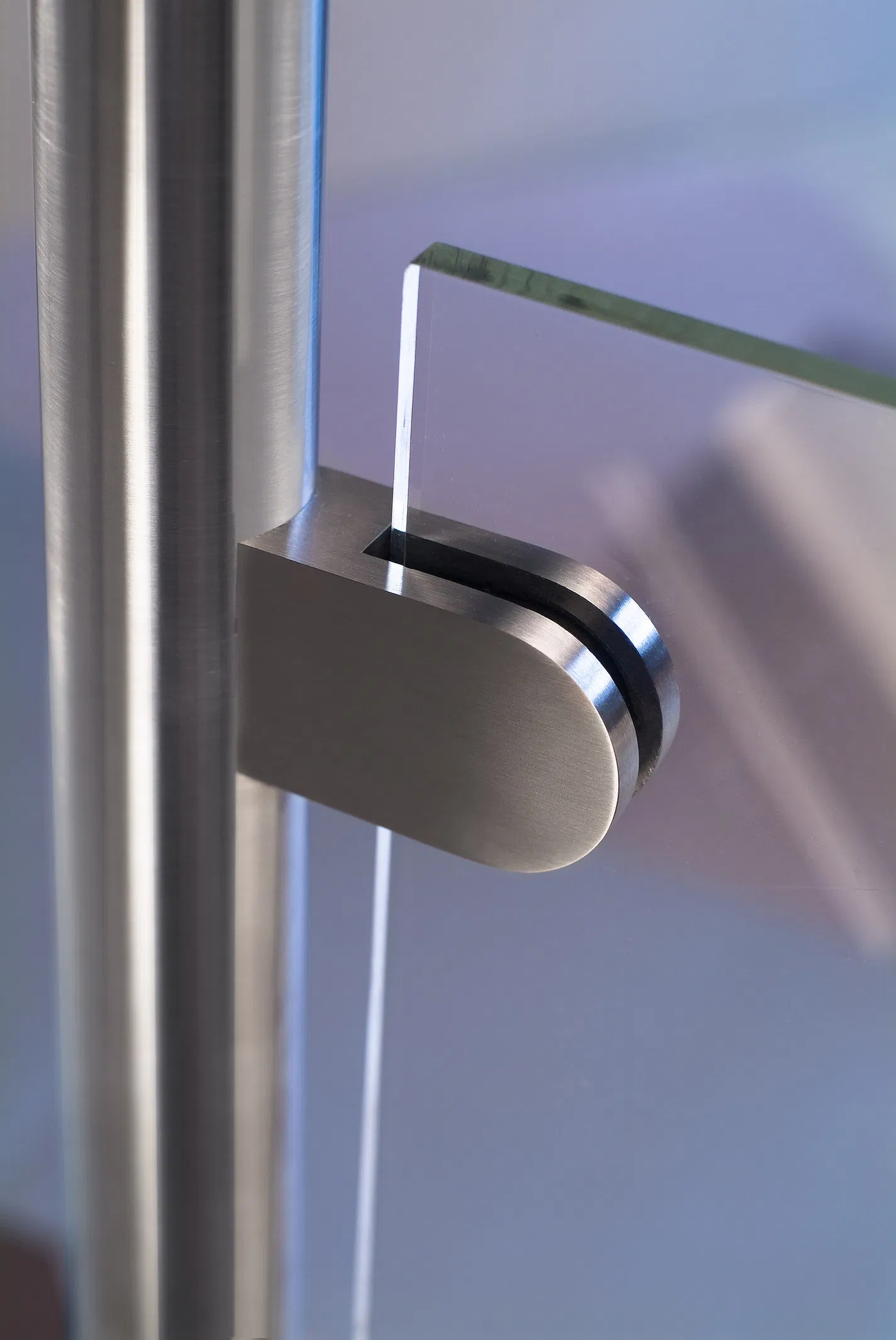 Casting 304 Stainless Steel Frame Wall Mount Flange Fixings Glass Spigot