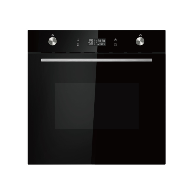 Jewin Electric Build-in Oven 70L 3000W High Quality Full Black Glass Appearance