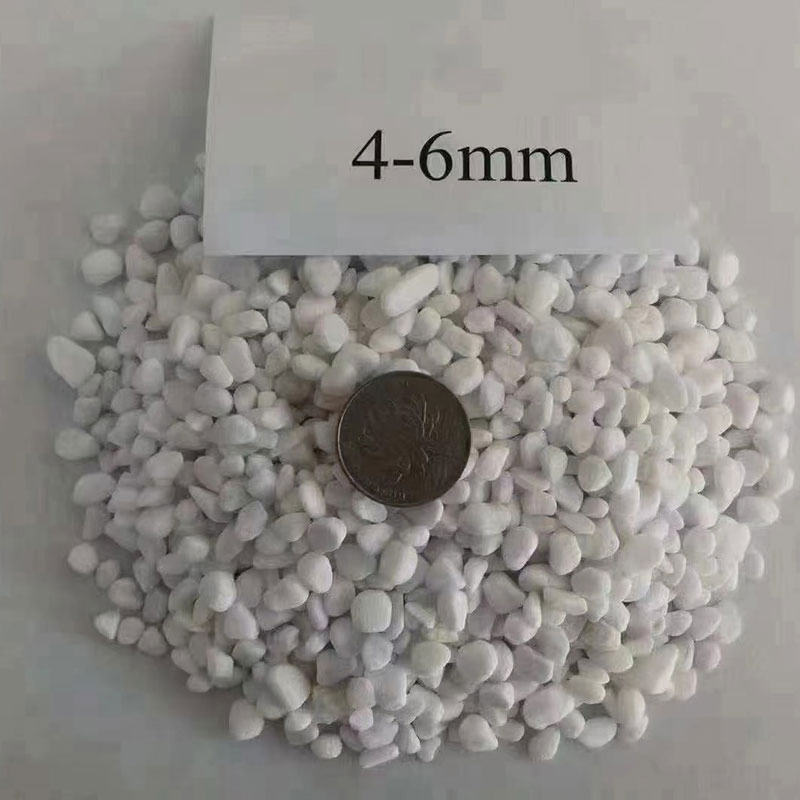 China Factory Decorative Natural White Landscaping River Pebble Stone for Beach and Garden Walkway Price