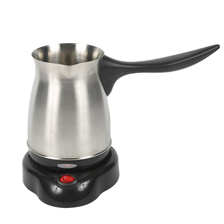 High Quality Portable 500ml Cool Touch Handle Stainless Steel Electric Coffee Kettle Turkey Large Capacity Electric Teapot