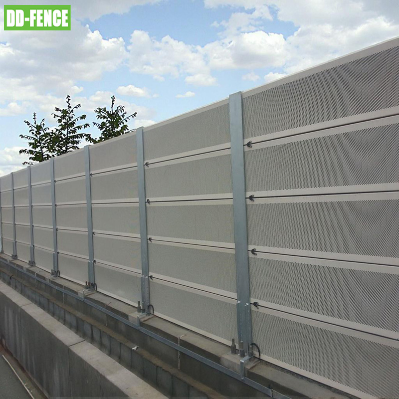 China Suppliers Durable Aluminum Noise Wall Highway Sound Wall Panels