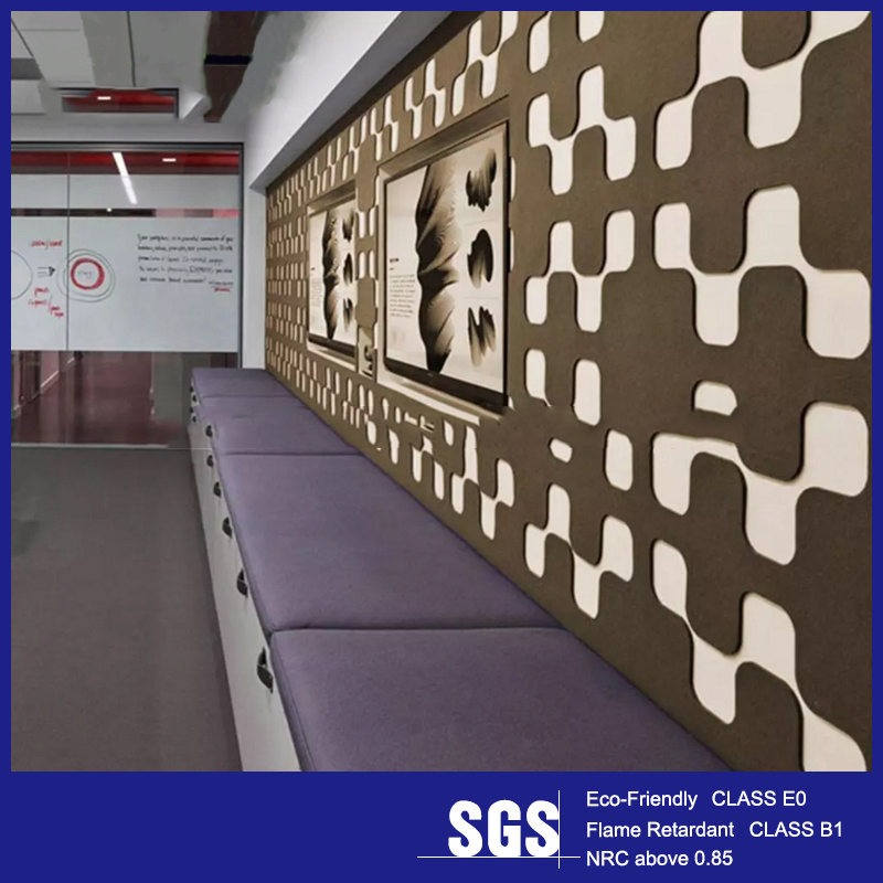 Wholesale 100% Polyester Fiber Acoustic Panels Polyester Fiber Sound-Absorbing Cotton Soundproof Foam