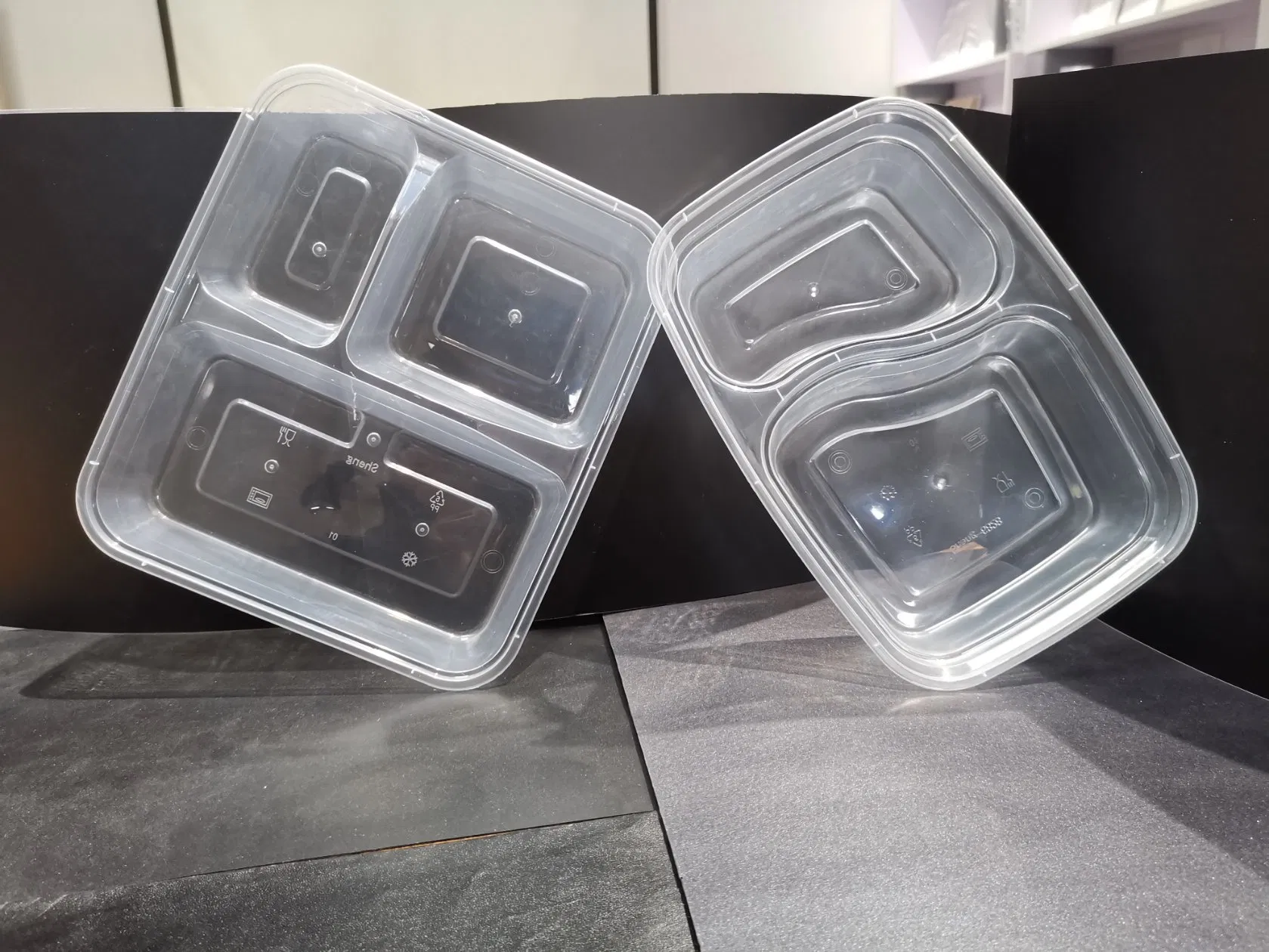 Sunyo Microwavable Plastic PP Lunch Food Box Bento Box