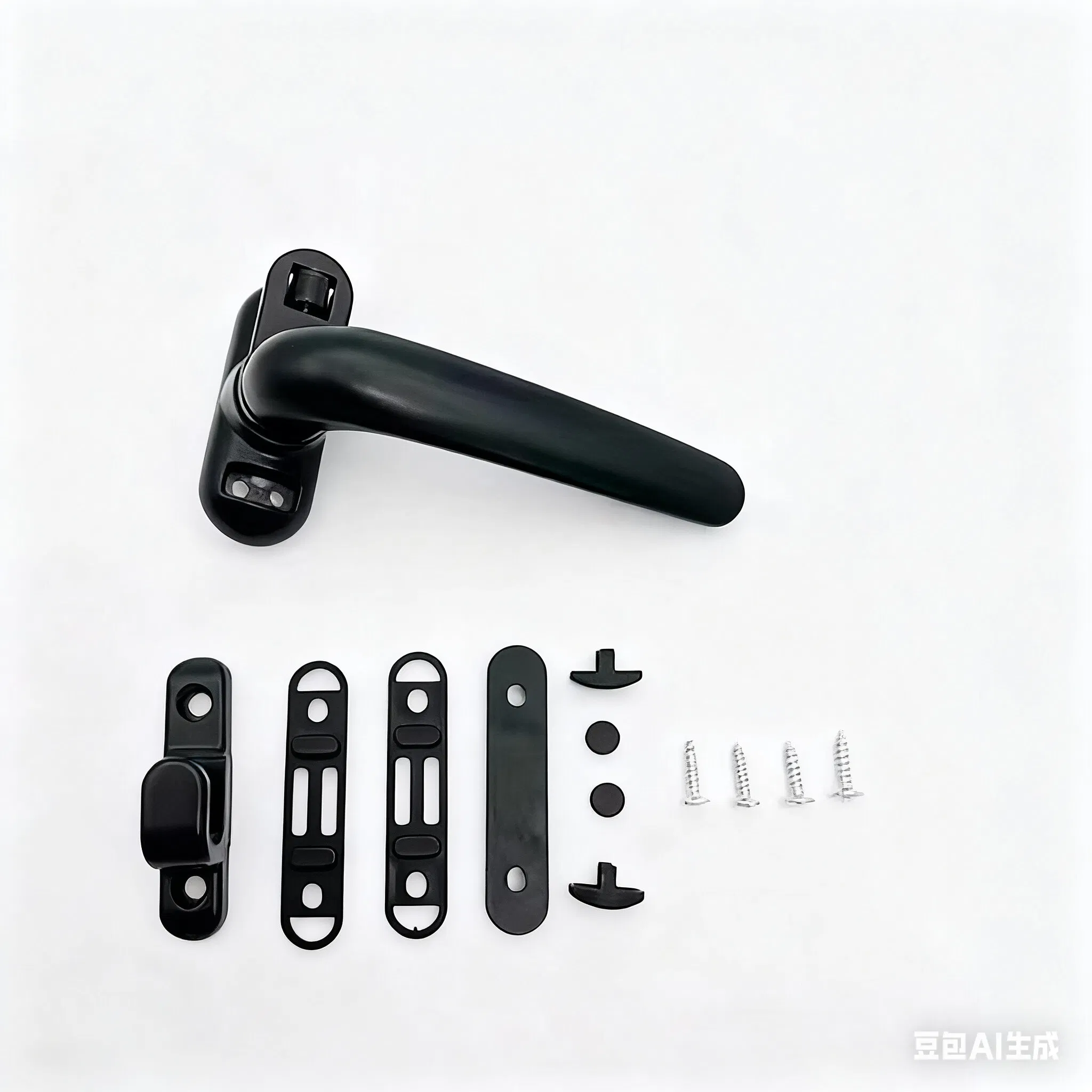 7 Shape Aluminium Sliding Window Lock Handle