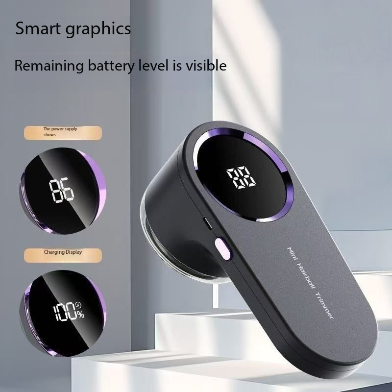 Painless Hairball Trimmer with Rounded Tips to Prevent Skin Nicks and Cuts.