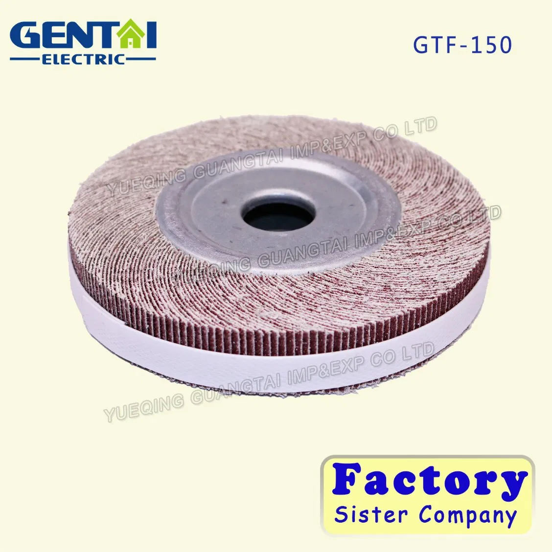 Лепестковый шлифовальный круг 150x25 мм для полировки