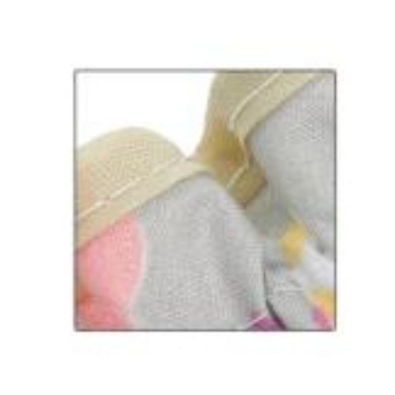 High Quality Cute Adjustable Elastic Band Waterproof Double Layer Satin Shower Cap