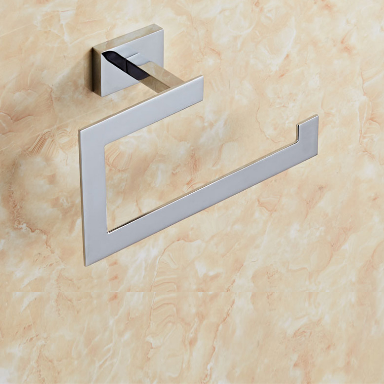 Настенное кольцо для полотенца из латуни