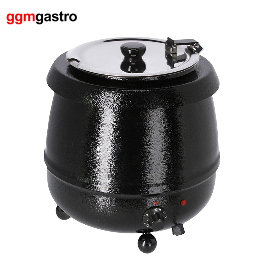 Stainless Steel Soup Station, Buffet Warmer Electric Soup Kettle 10L Swh9s