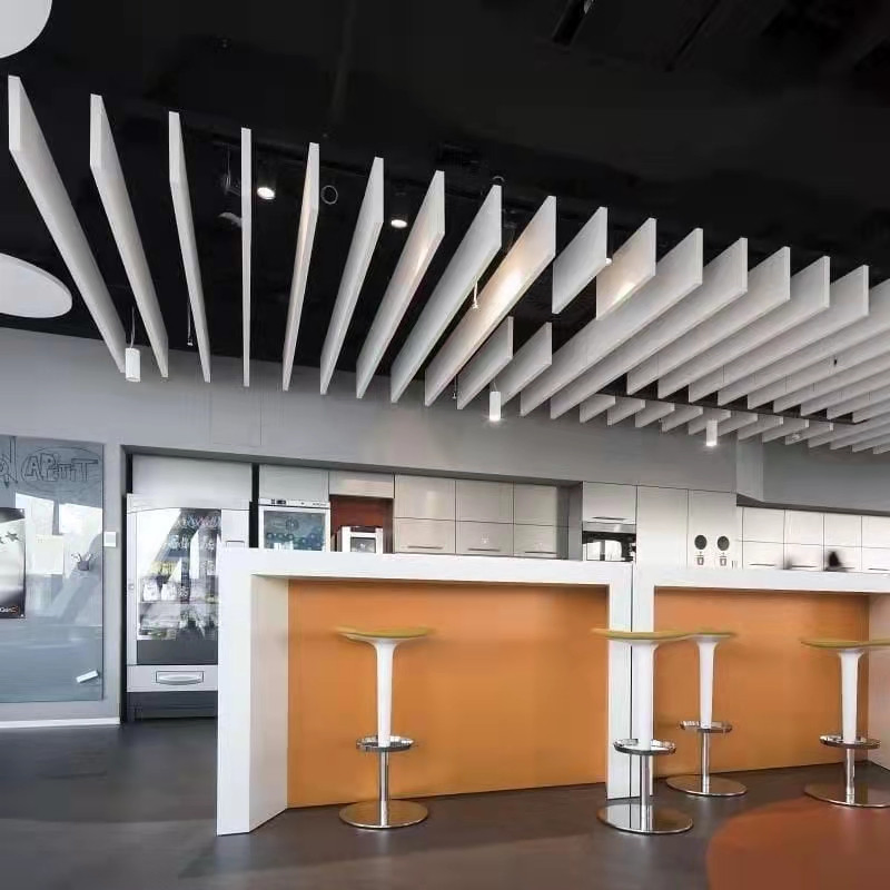 China Factory Rockwool Acoustic Suspended Ceiling Baffles