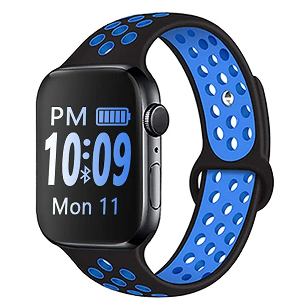 Soft Silicone Porous Watch Band for Nike/Xiaomi Sport Apple Watch 3/4 Men and Women