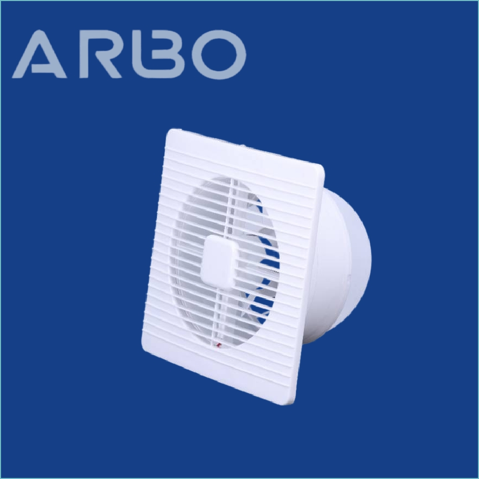 Plastic Material Waterproof Toilet Ventilation Exhaust Fan Electric Bathroom Extractor Fan
