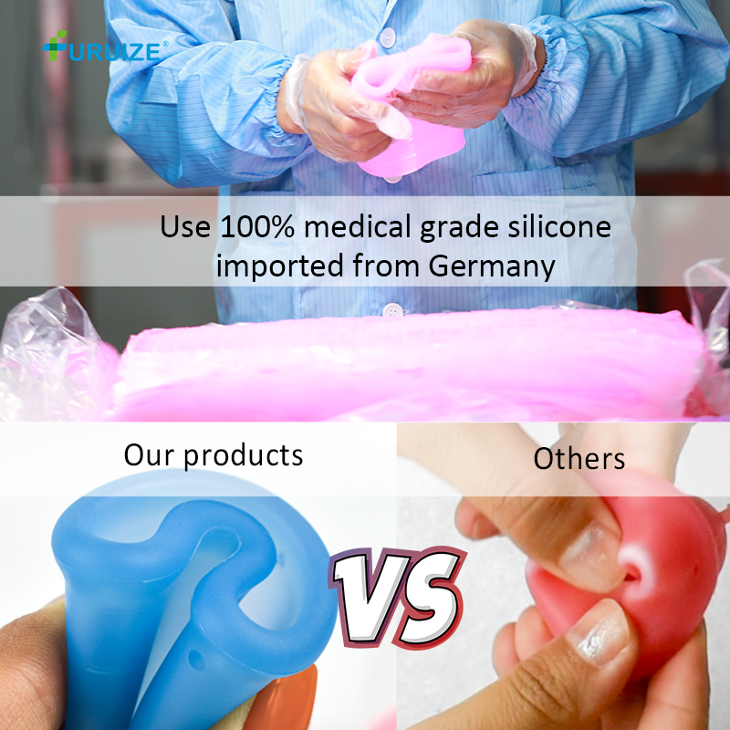 OEM Menstrual Cup Reusable 100% Medical Grade Silicone Menstrual Cup