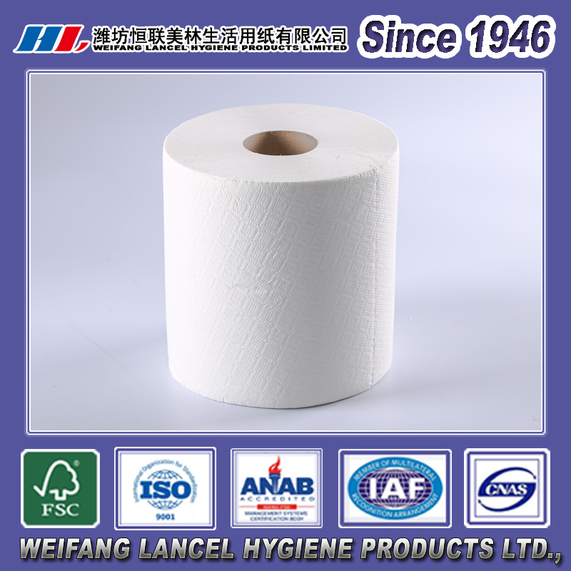 Towel Paper Custom Logo Centrefeed Roll Center Pull Tissue Hand Towels Great Value Ultra Strong Hold 150m Centrefeed