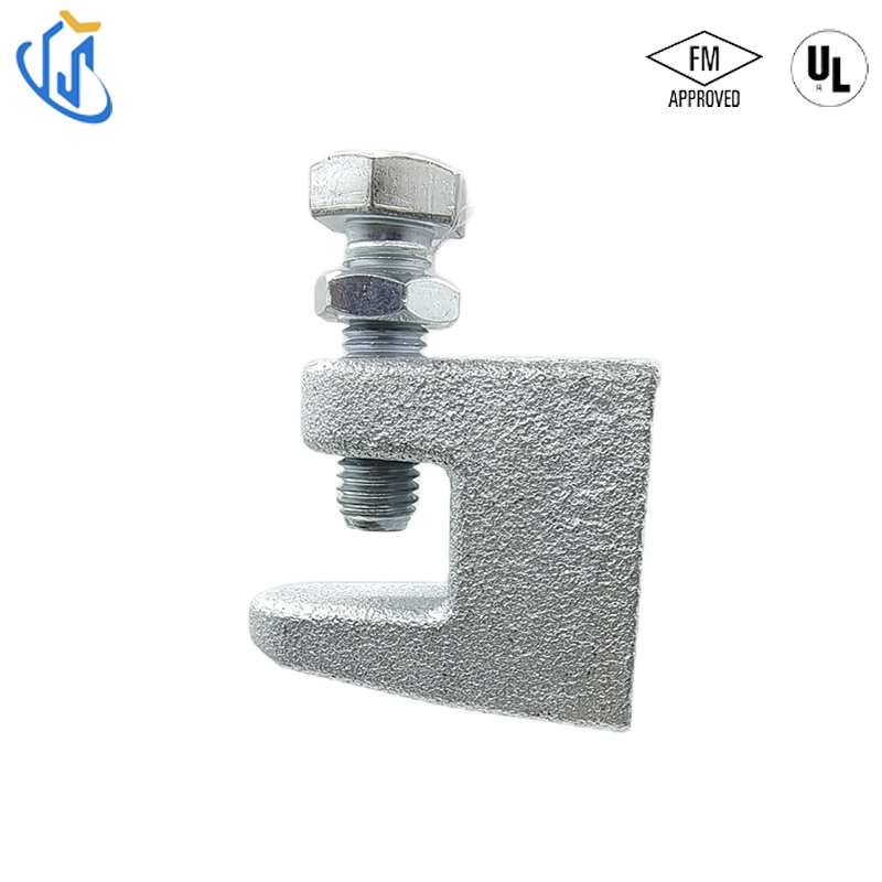 FM UL Certificate Universal Seismic Sway Bracing Top Beam Fixed Beam Clamp