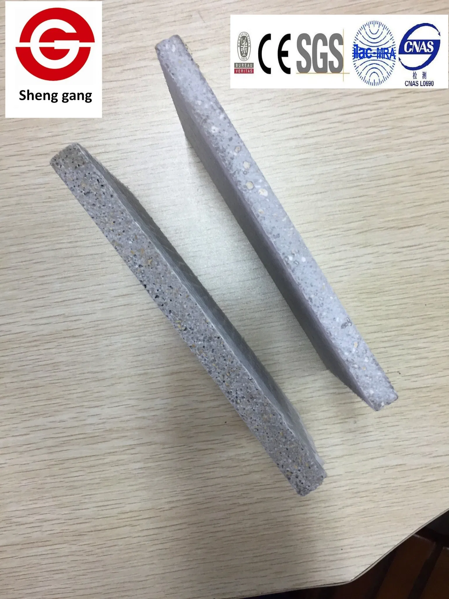 Class A1 Fireproof MGO High Strength Low Density Fireproof Materials Magnesium Oxide Board