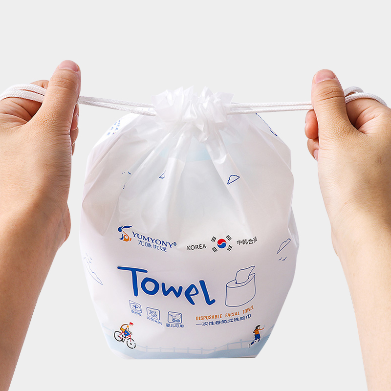 Custom Logo Disposable Beauty Towels Hair Salon Towels for Facial Cleansing