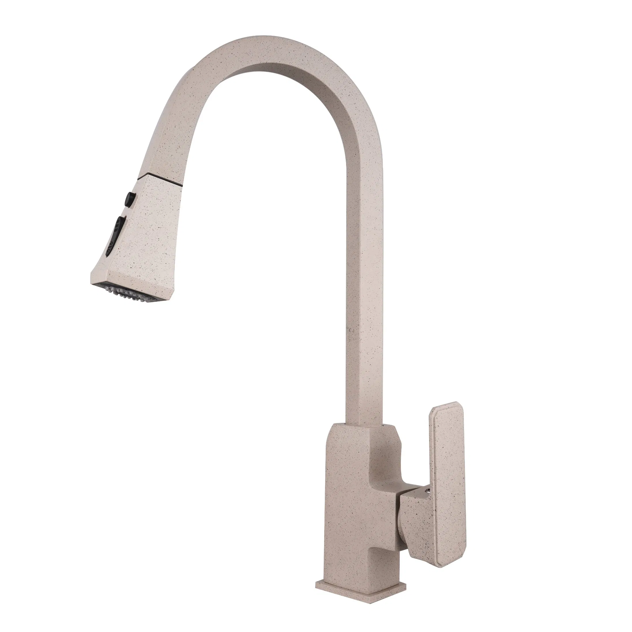 New Design Convenient Kitchen Faucet Bibcock with Pull Down Sprayer Odn-39