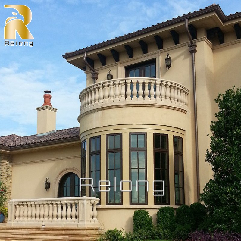 Custom Architectural Marble Stone Balcony Balustrades Granite Baluster for Sale