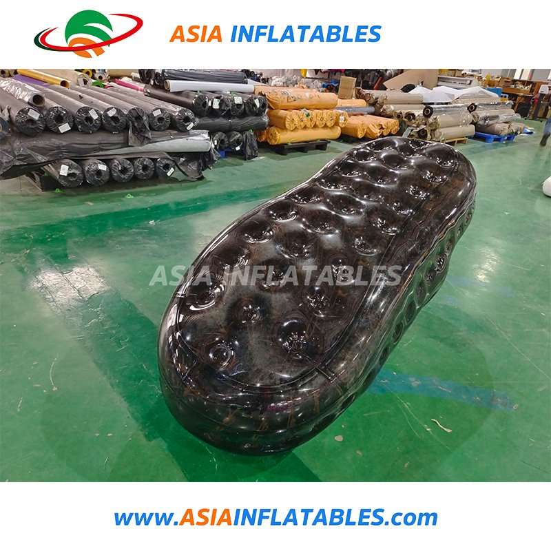 Custom Inflatable Black Slipper Replica Giant Inflatable Shoes Model for Outdoor Advertising
