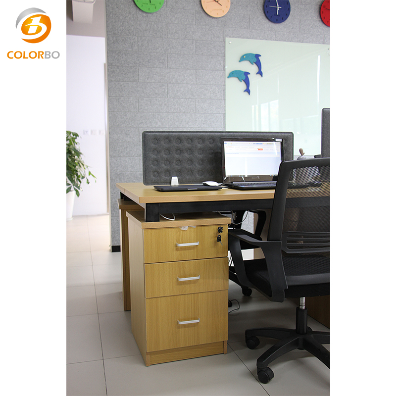 Square Flame Retardant Easy Install PET Table Screen with High Quality