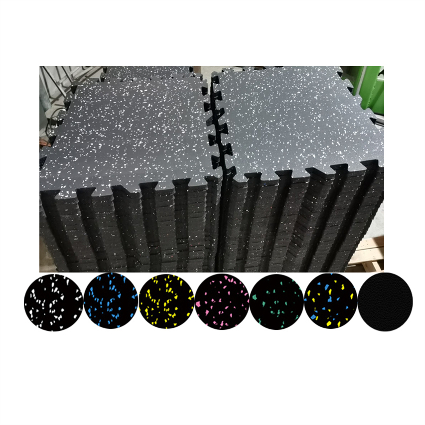 Gym Floor Mat Rubber Flooring Roll Gym Mat Interlocking
