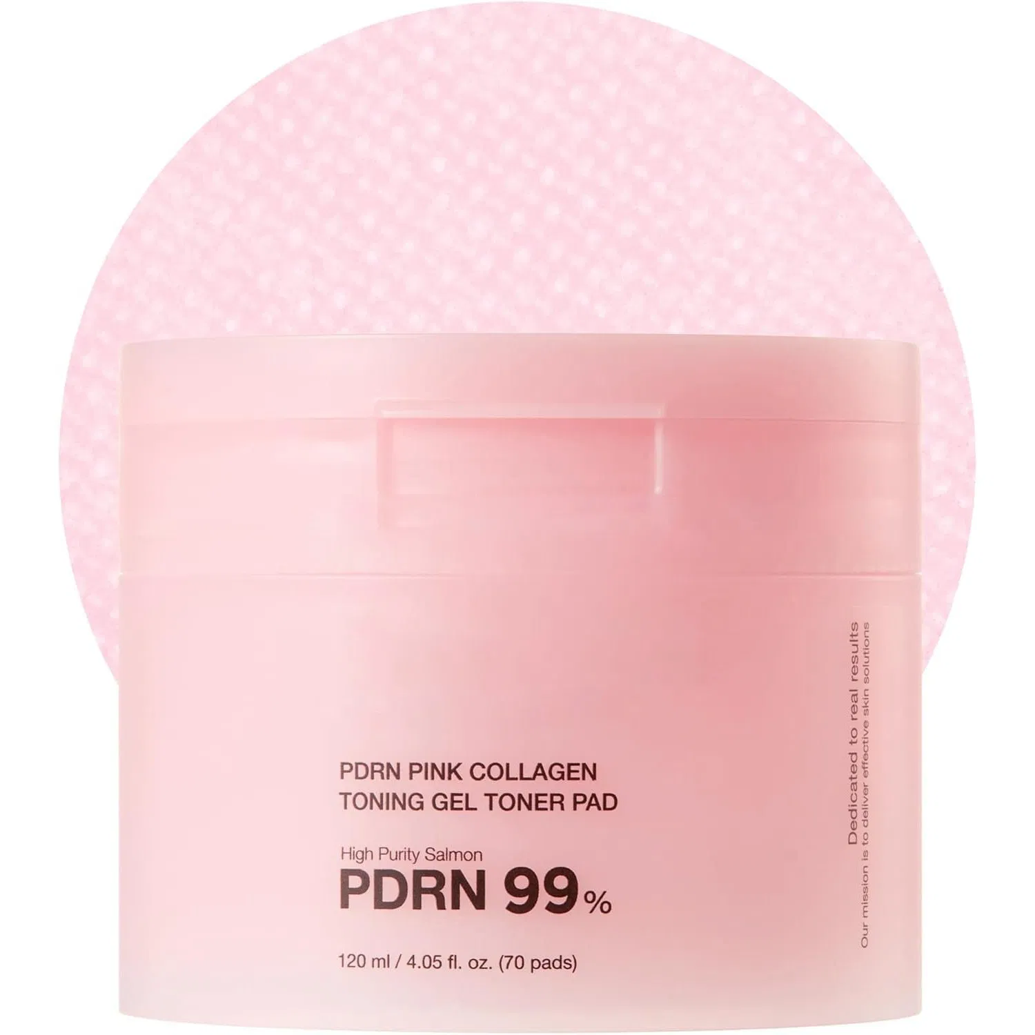 Korean Pdrn Pink Collagen Jelly Pad Facial 70 Pads Niacinamide Soothing Face Gel Toner Pads OEM/ODM