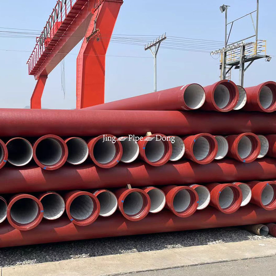 Zinc Coated Spheroidal Graphite Cast Iron Pipe for Outdoor Engineering Construction