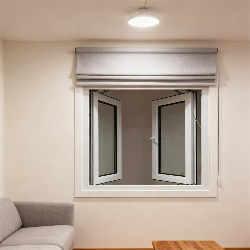 Space-Saving Outward Opening Design Apartment UPVC Casement Windows
