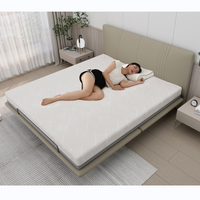 12 Inch Plush Bamboo Charcoal Pocket Spring Traditional Modern Fabric Compress Economic Roll Packing Memory Foam Mattress